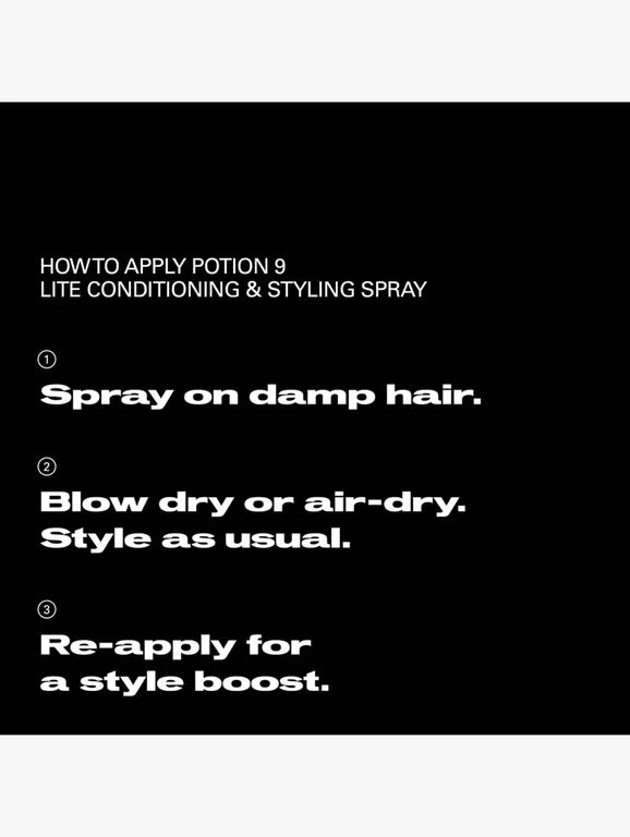 Potion 9 Lite Conditioning & Styling Spray 145mL