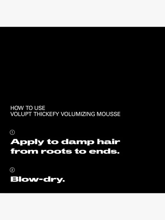 Volupt Thickify Volumizing Mousse 190mL