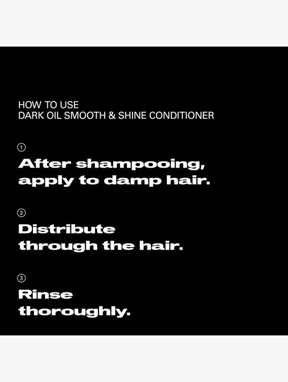 Dark Oil Smooth And Shine Conditioner 200mL