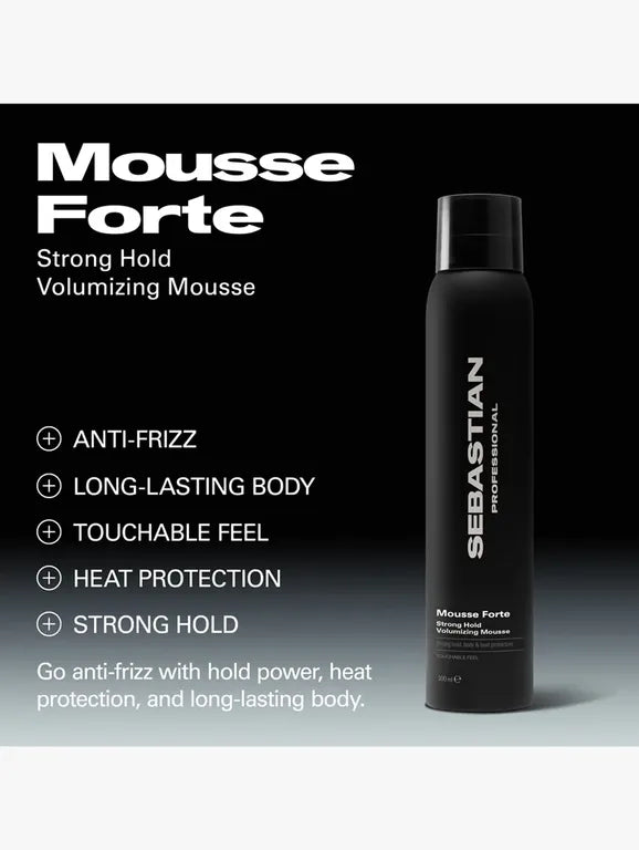 Mousse Forte Strong Hold Volumizing Mousse 200mL