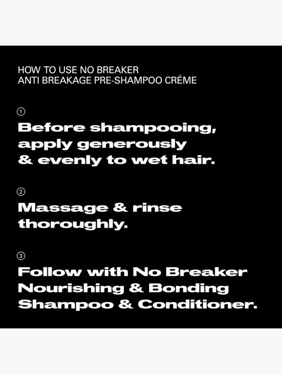 No.Breaker Anti Breakage Pre-Shampoo Crème 200mL