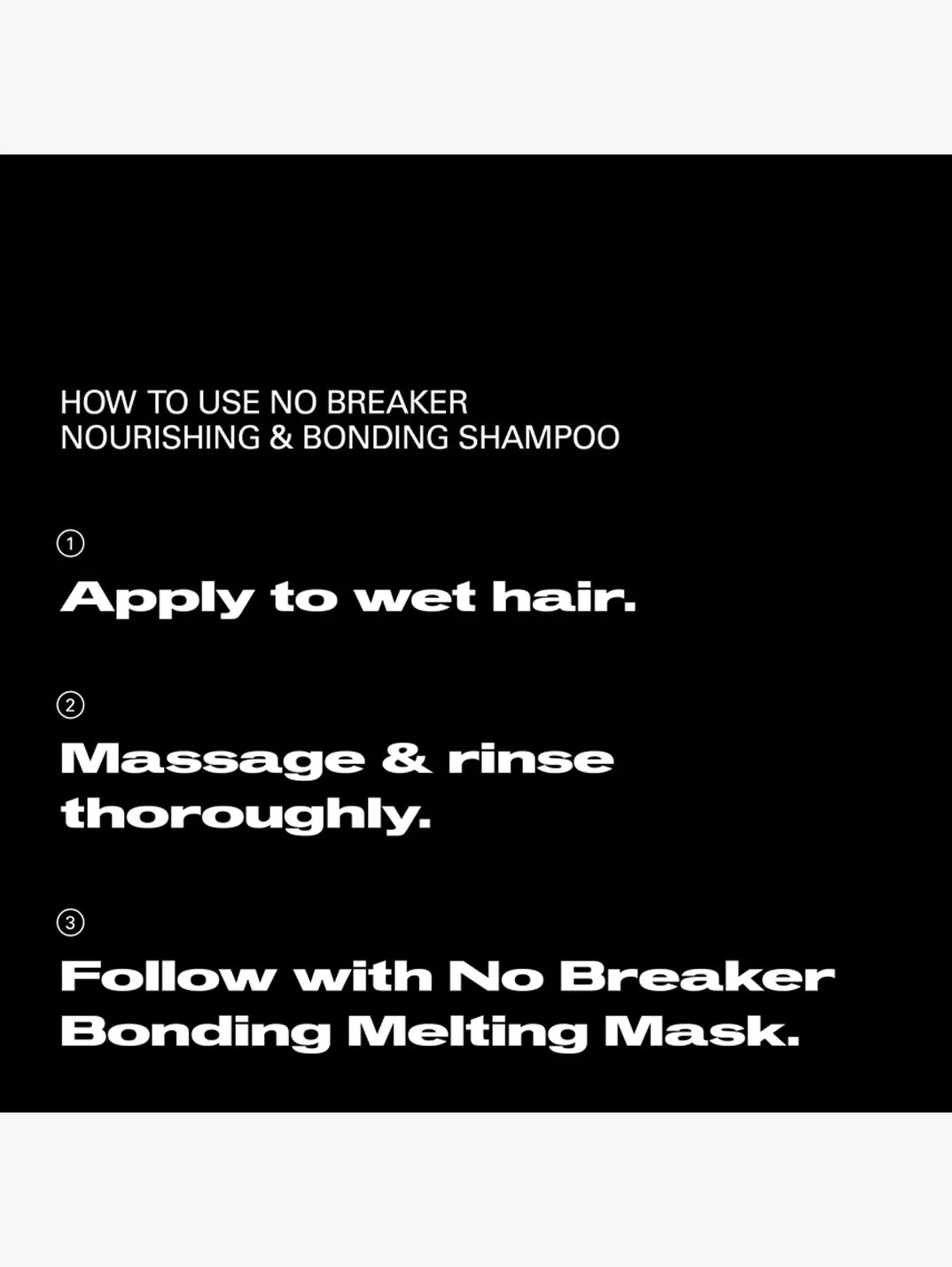 No.Breaker Nourishing & Bonding Shampoo 280mL