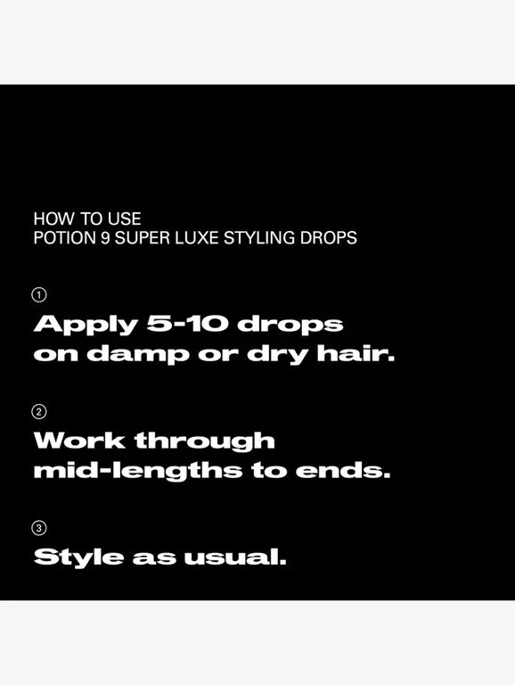 Potion 9 Super Luxe Styling Drops 30mL