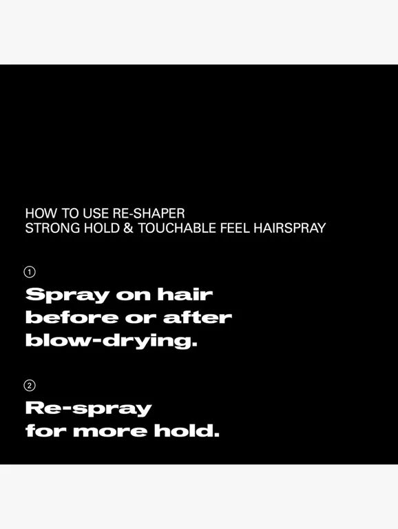 Reshaper Strong Hold & Touchable Feel Hairspray 300mL