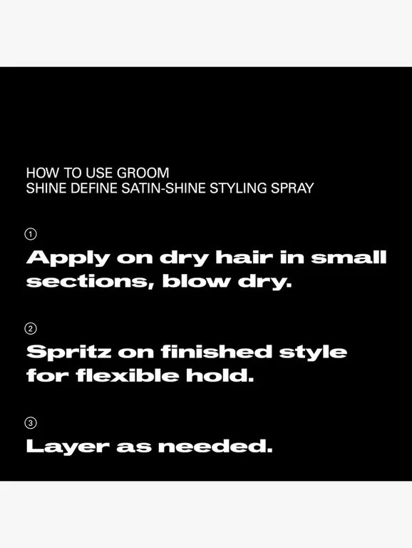 Shine Define Satin-Shine Styling Spray 200mL