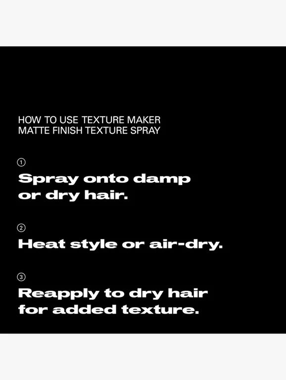 Texture Maker Matte Finish Texture Spray 150mL