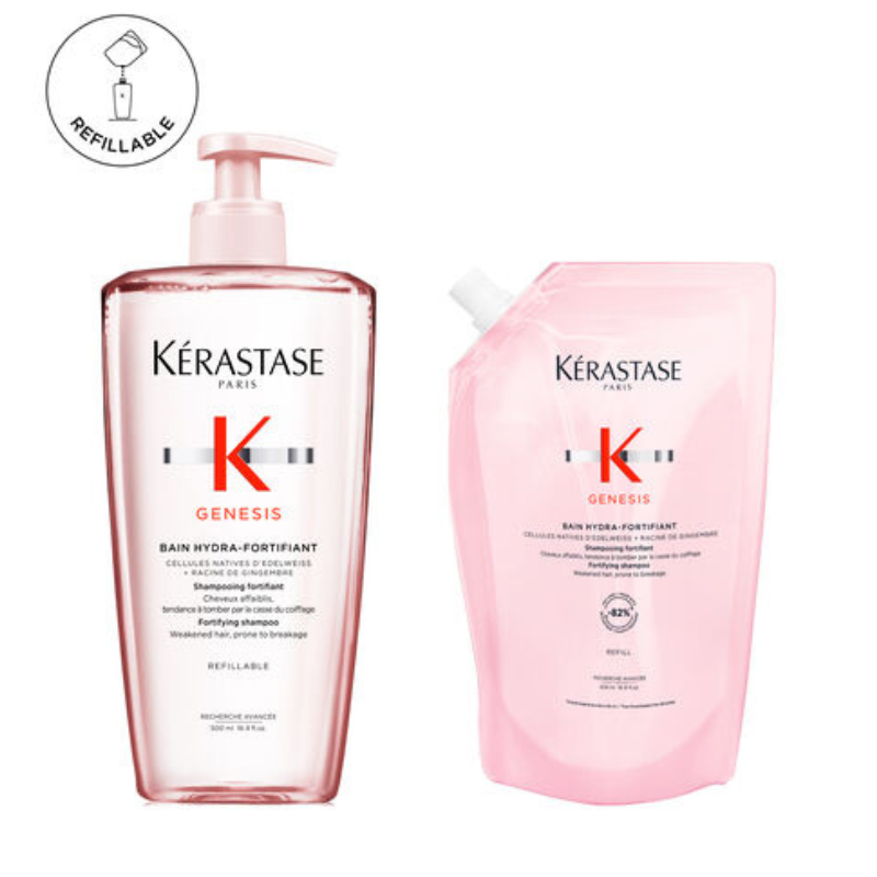 Genesis Hydra-Fortifiant Shampoo Refillable Duo