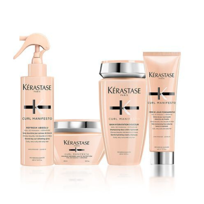 Curl Manifesto Regime for Very Curly to Coily Hair